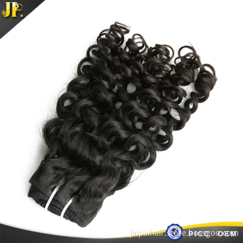 Double Layers Mongolian Human Hair 8A Jerry Curl Hair Weft